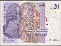 Bet on the Next Person to Appear on the £20 Note after Adam Smith